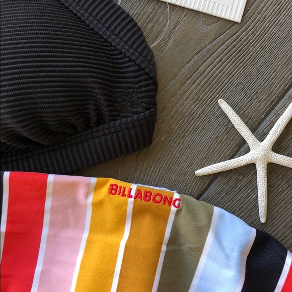 🌴🌼BILLABONG- TAN LINES FIXED BIKINI SET🌼🌴 - Picture 5 of 8